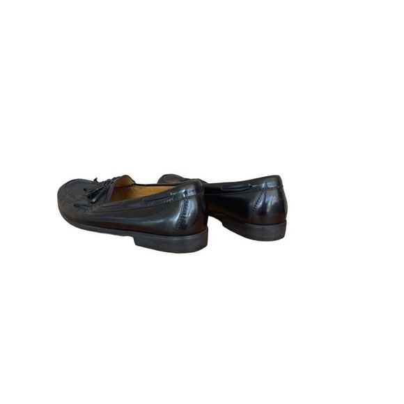 Cole Haan Black Leather Kiltie Tassel Loafers main image 4